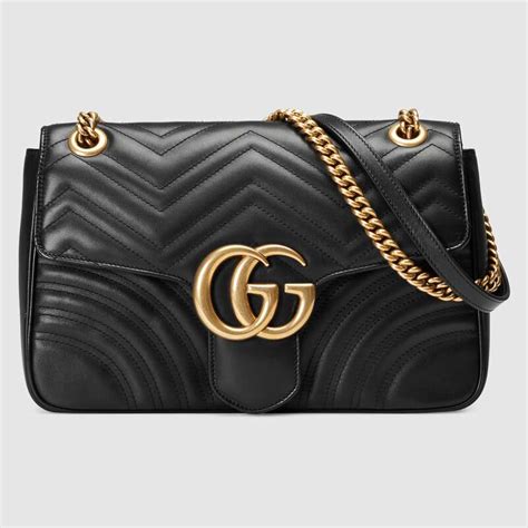 gg marmont medium matelassé shoulder bag replica|gucci gg marmont ss21.